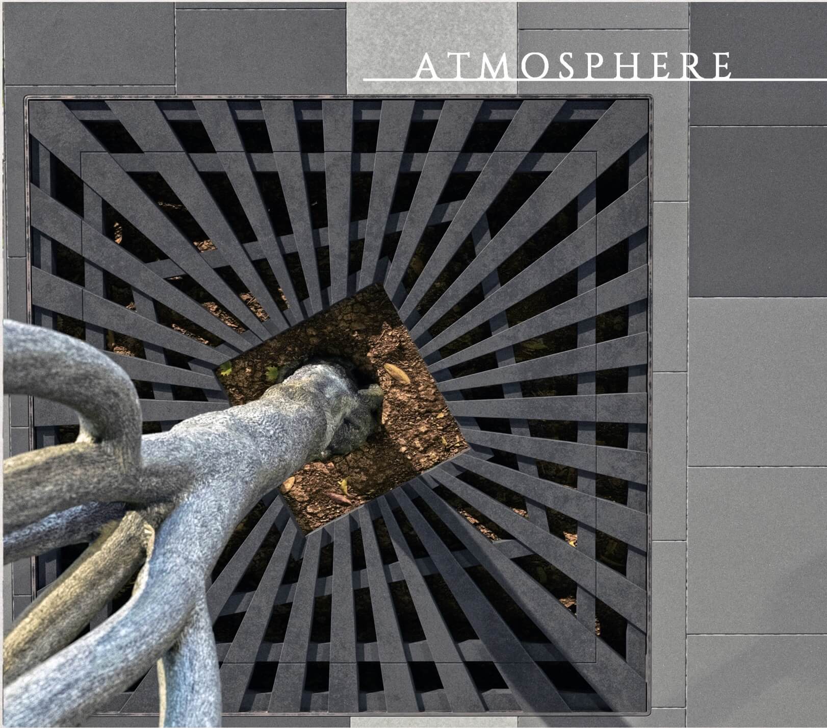 Приствольная решетка для дерева ZKING ATMOSPHERE 1.2х1.2м Черная в Кандалакше фото