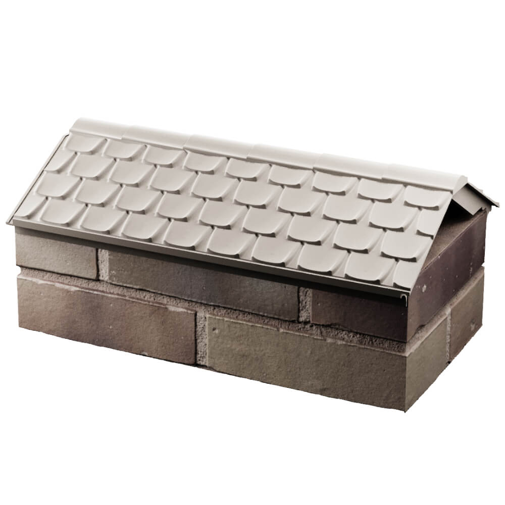 Парапет Zking Эльбрус Бежевый с посадкой на 1 кирпич (255мм) в Кандалакше фото