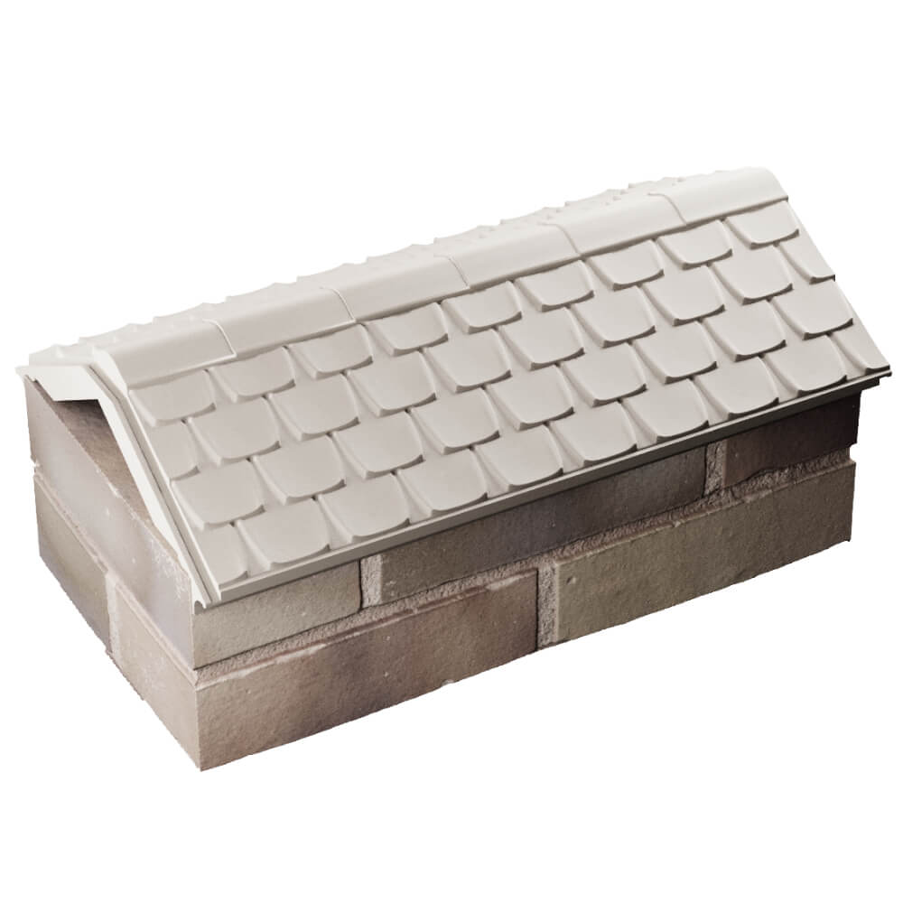 Парапет Zking Эльбрус Бежевый с посадкой на 1 кирпич (255мм) в Кандалакше фото