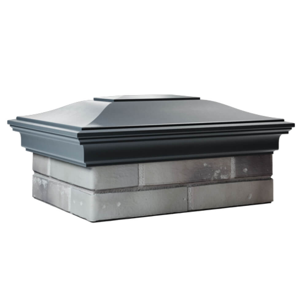 Колпак Zking Монблан Серый на столб 2х1.5 кирпича (515х385мм) в Кандалакше фото