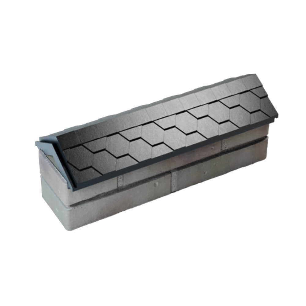 Парапет Zking Эверест Черный с посадкой на 0.5 кирпича (130мм) в Кандалакше фото