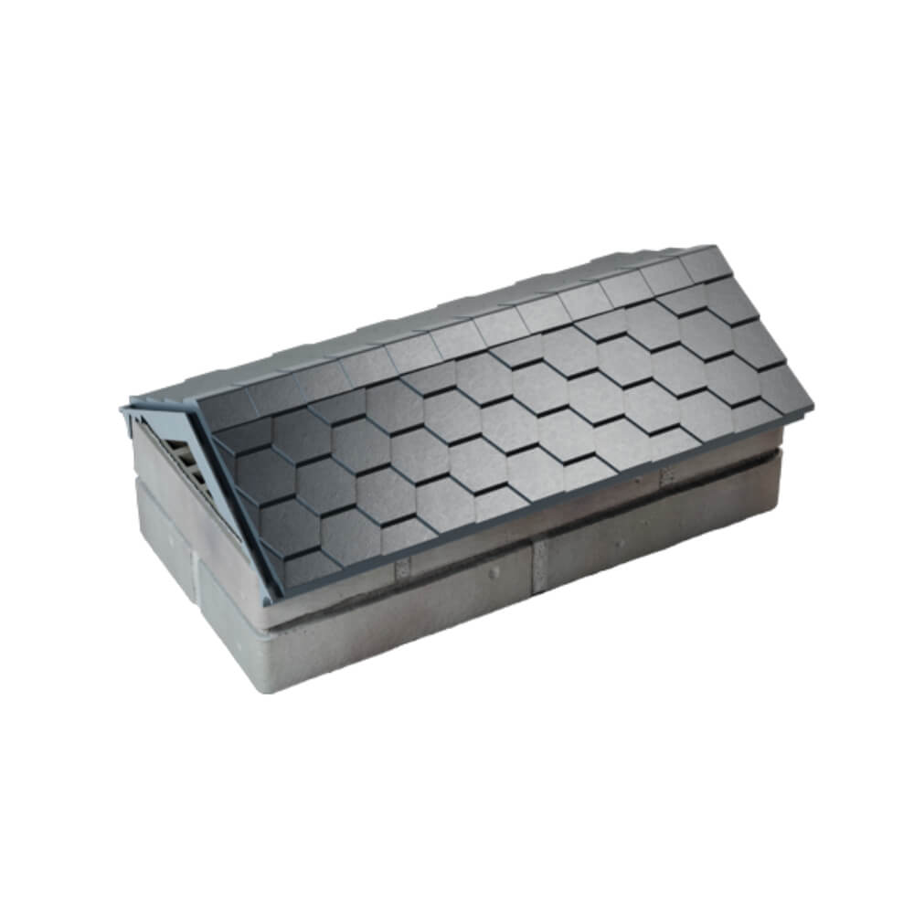 Парапет Zking Эверест Серый с посадкой на 1 кирпич (200/225/255мм) в Кандалакше фото