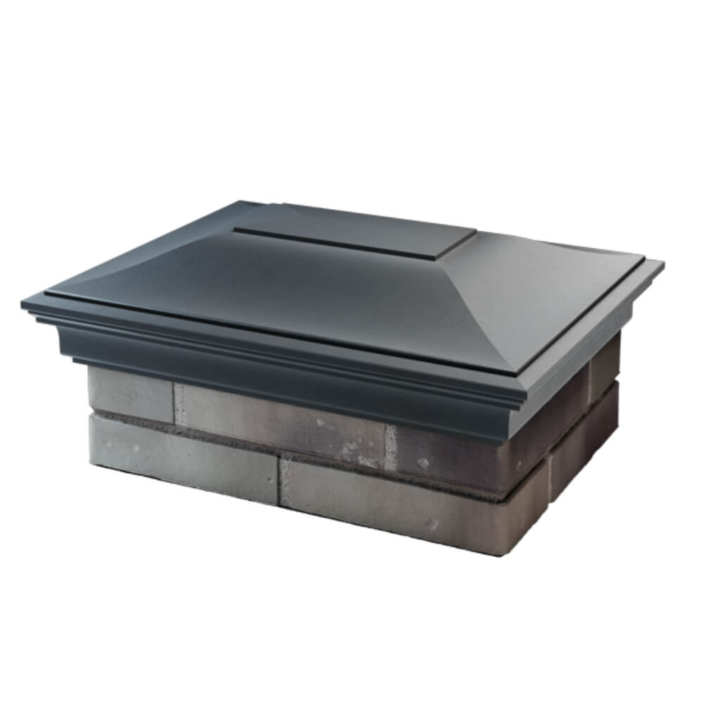 Колпак Zking Монблан Серый на столб 2х1.5 кирпича (515х385мм) в Кандалакше фото