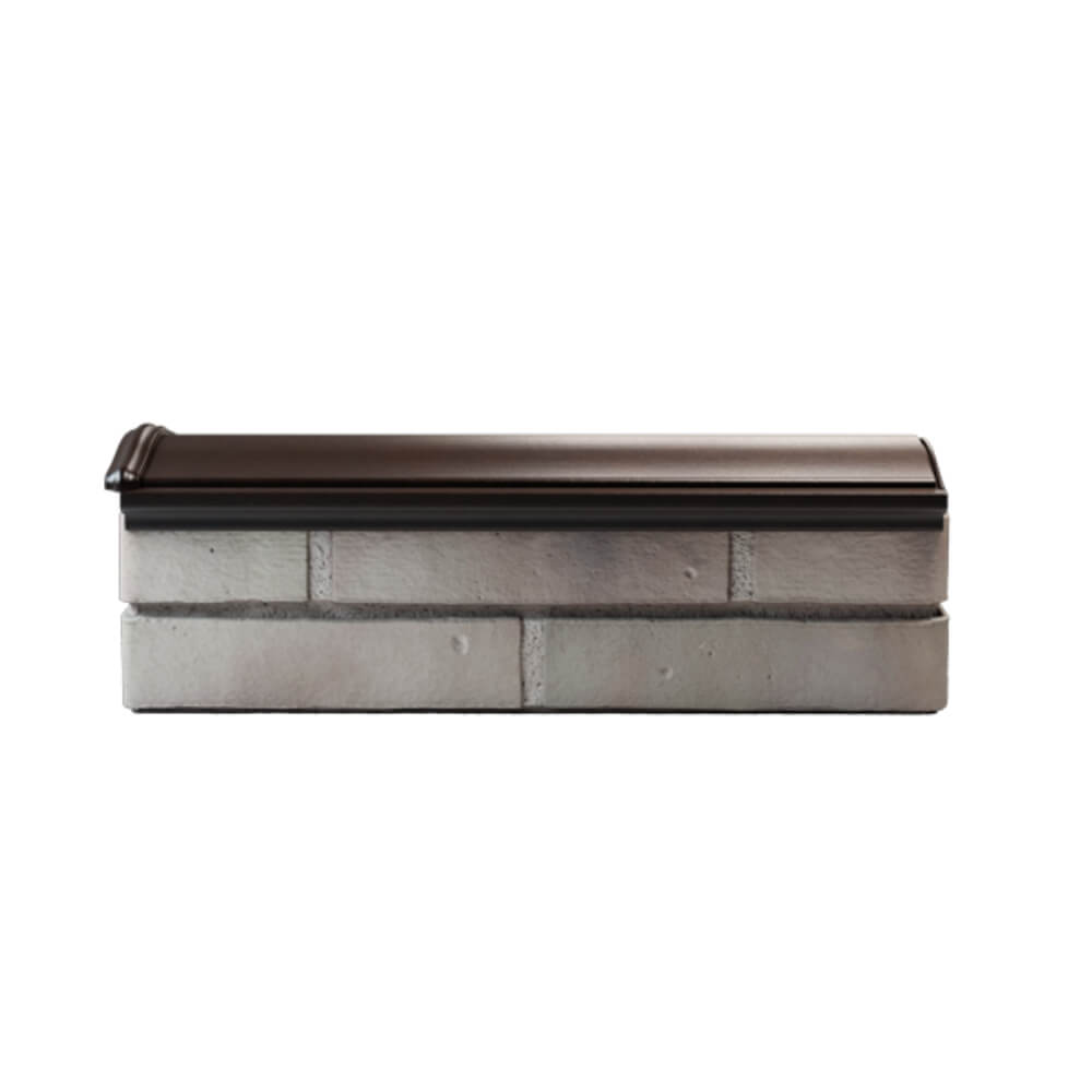 Парапет Zking Монблан Коричневый посадка на 0.5 кирпича (130мм) в Кандалакше фото