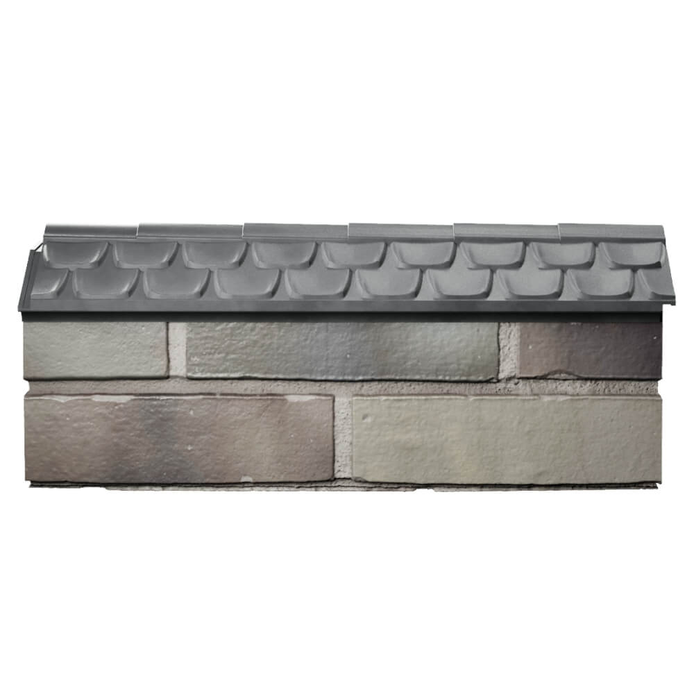 Парапет Zking Эльбрус Серый с посадкой на 0.5 кирпича (130мм) в Кандалакше фото