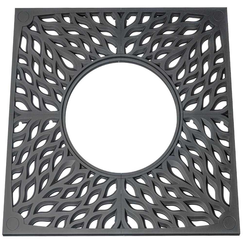 Приствольная решетка для дерева ZKING CRUST 2х2м Черная Кандалакша фото