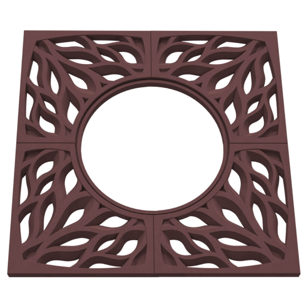 Приствольная решетка для дерева ZKING CRUST 1.2х1.2м Коричневая в Кандалакше фото