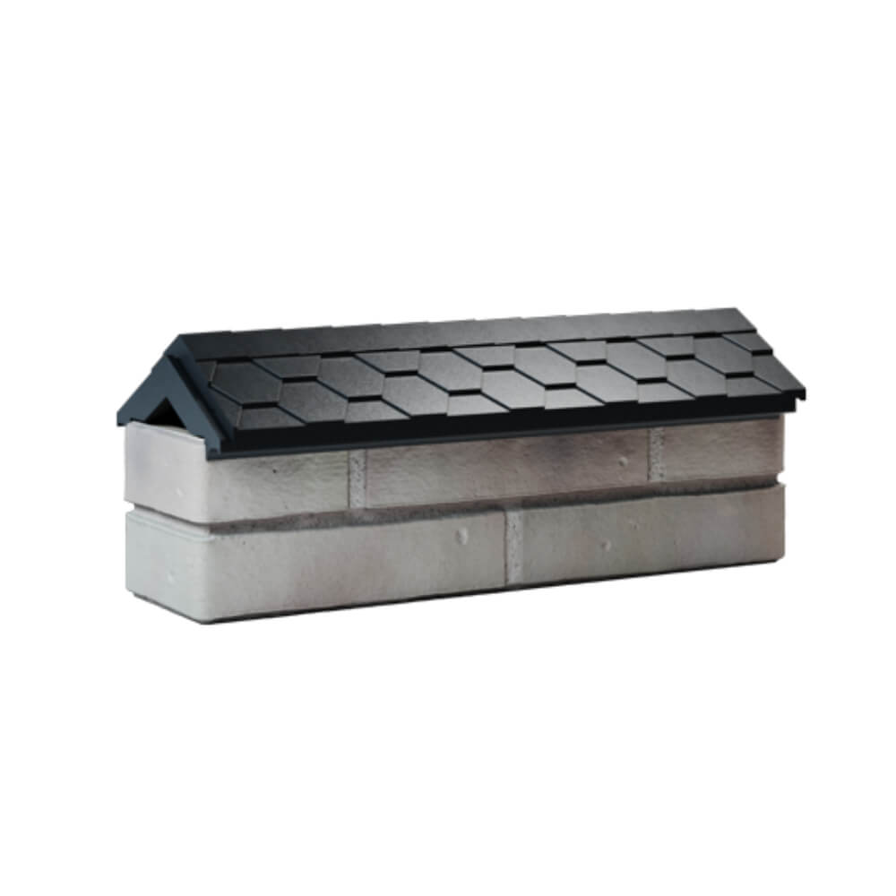 Парапет Zking Эверест Черный с посадкой на 0.5 кирпича (130мм) Кандалакша фото