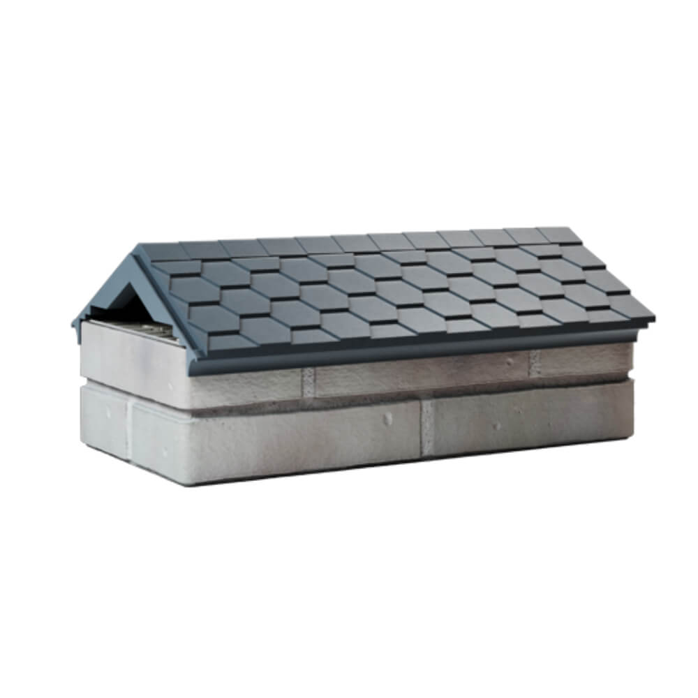 Парапет Zking Эверест Серый с посадкой на 1 кирпич (200/225/255мм) Кандалакша фото