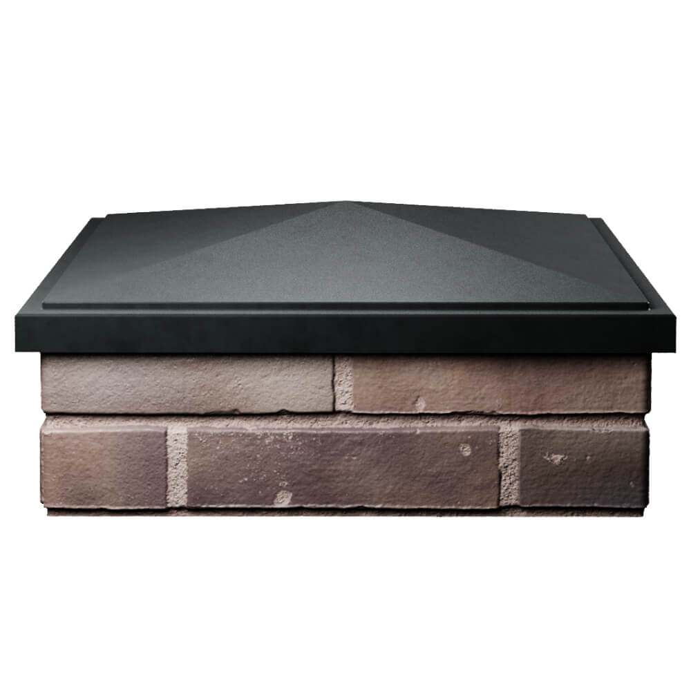 Колпак Zking БонаМоно Черный на столб 2х2 кирпича (515х515, 530х530мм) Кандалакша фото