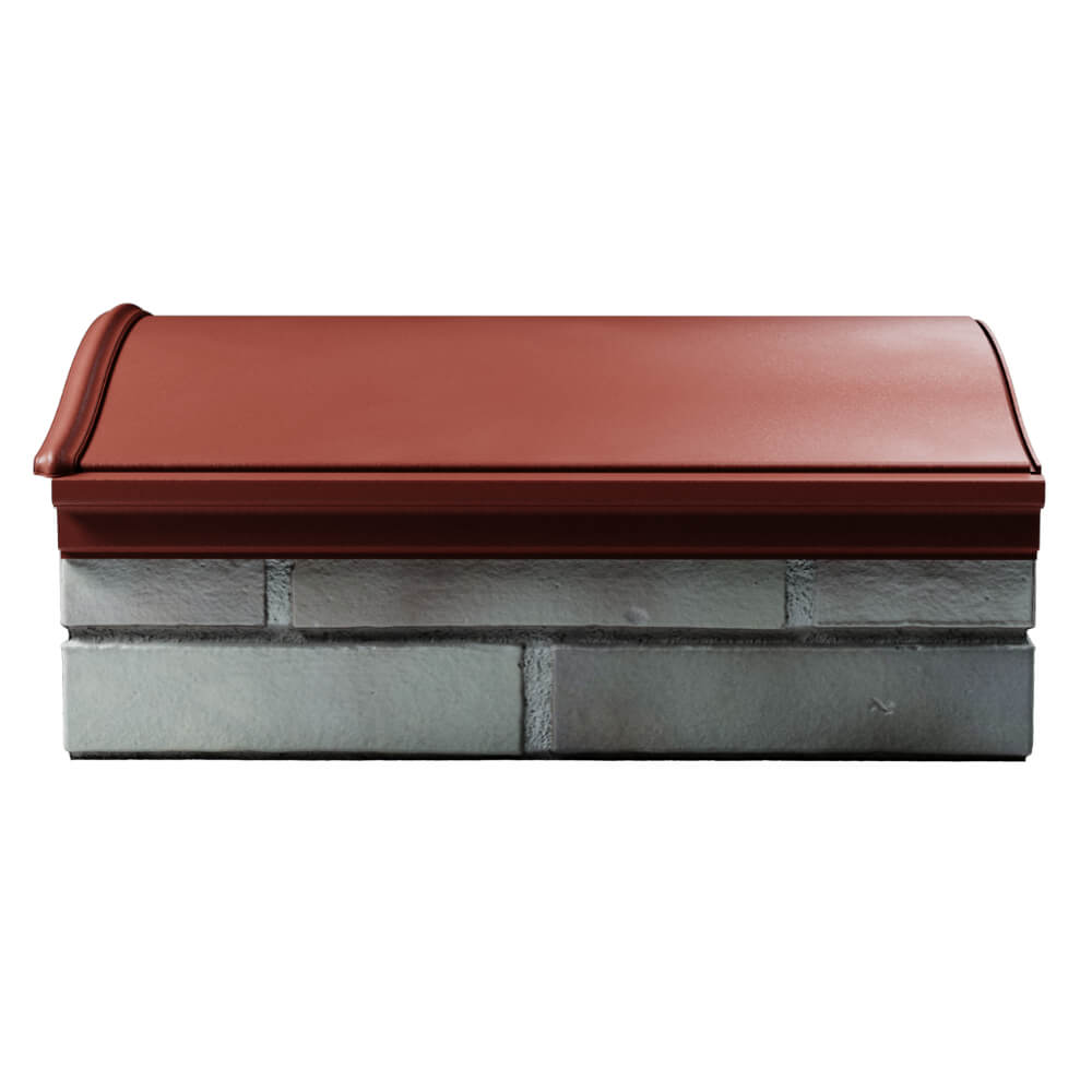 Парапет Zking Монблан Красный посадка на 1.5 кирпича (355/385мм) в Кандалакше фото