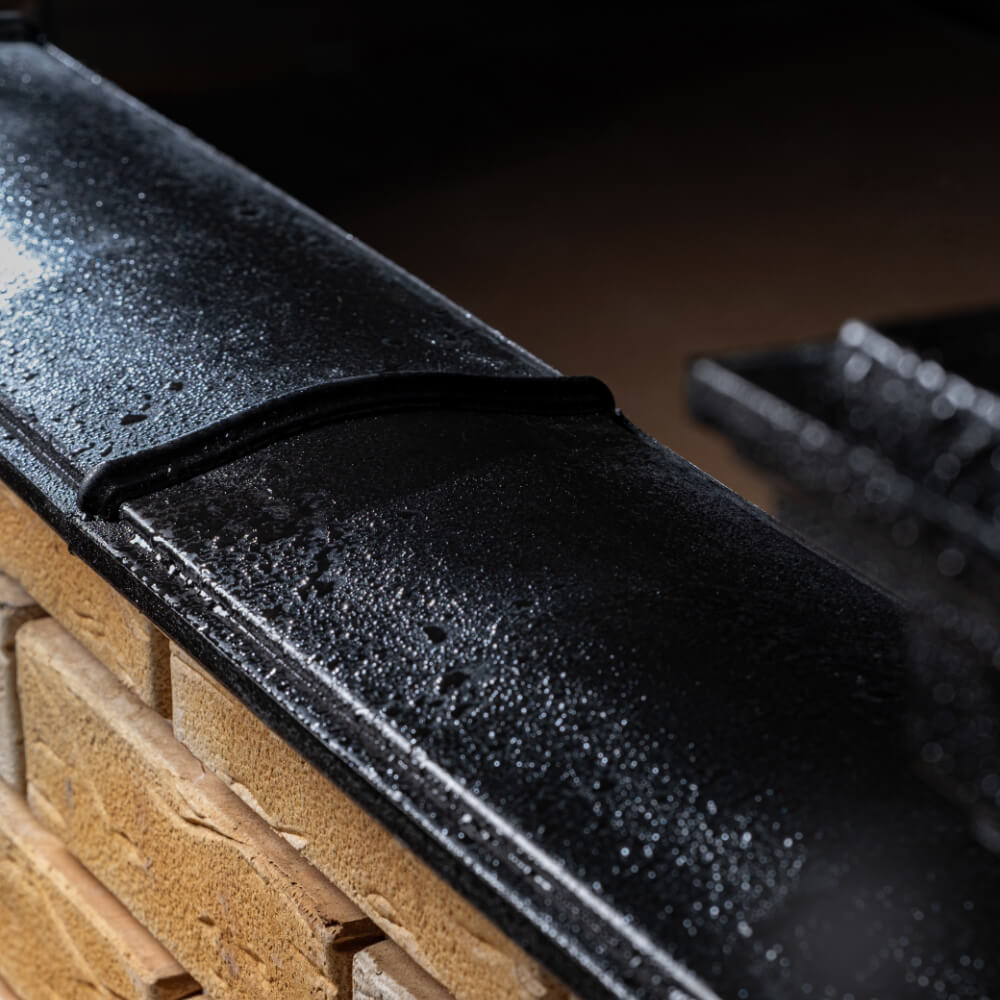 Парапет Zking Монблан Черный посадка на 0.5 кирпича (130мм) в Кандалакше фото