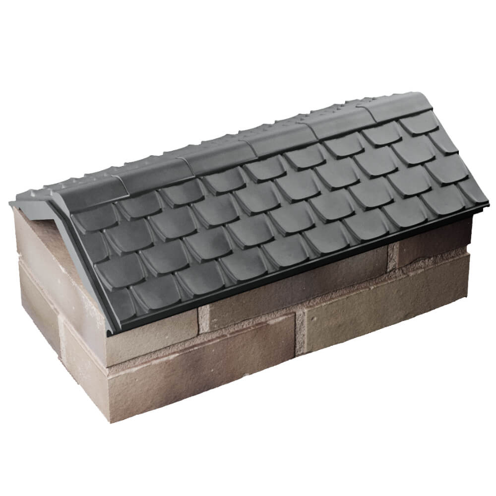 Парапет Zking Эльбрус Серый с посадкой на 1 кирпич (255мм) в Кандалакше фото