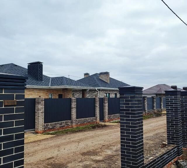 Колпак Zking Бона ХайТек Серый на столб 1.5х1.5 кирпича (385х385мм) в Кандалакше фото