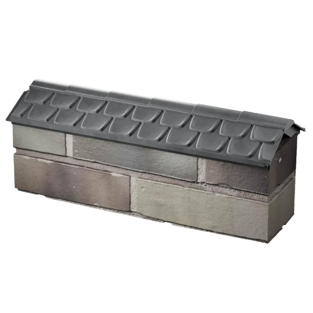 Парапет Zking Эльбрус Серый с посадкой на 0.5 кирпича (130мм) в Кандалакше фото