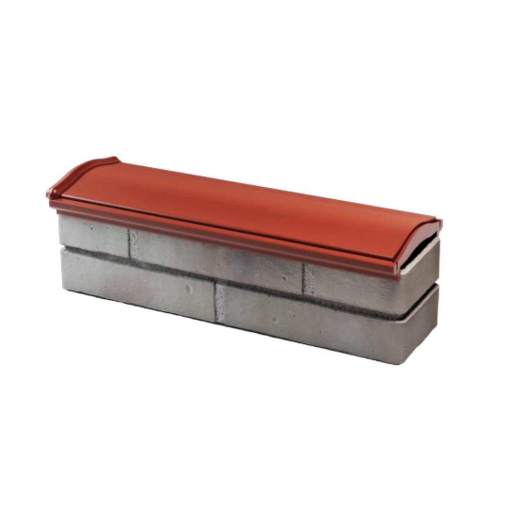 Парапет Zking Монблан Красный посадка на 0.5 кирпича (130мм) в Кандалакше фото