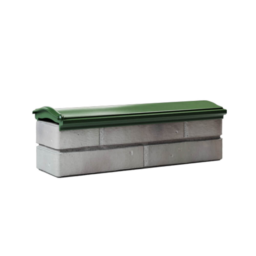 Парапет Zking Монблан Зеленый посадка на 0.5 кирпича (130мм) Кандалакша фото