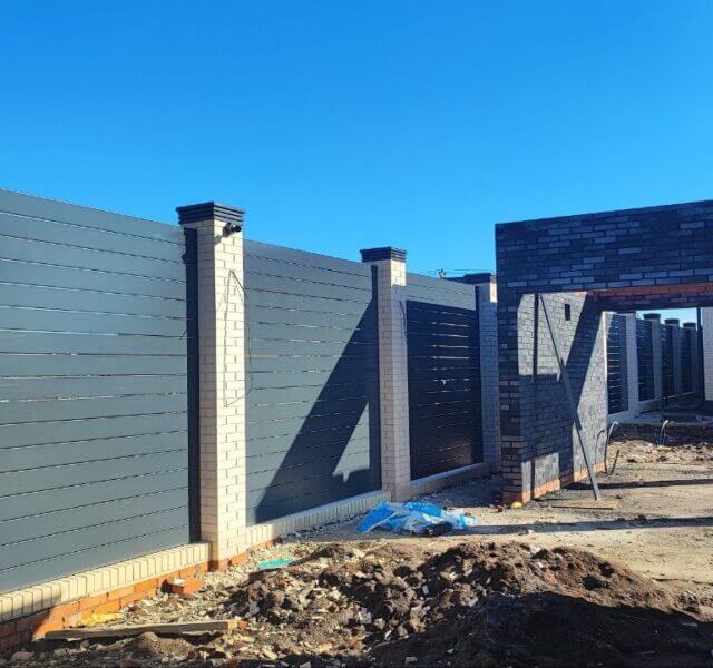 Колпак Zking Бона ХайТек Серый на столб 1.5х1.5 кирпича (385х385мм) в Кандалакше фото