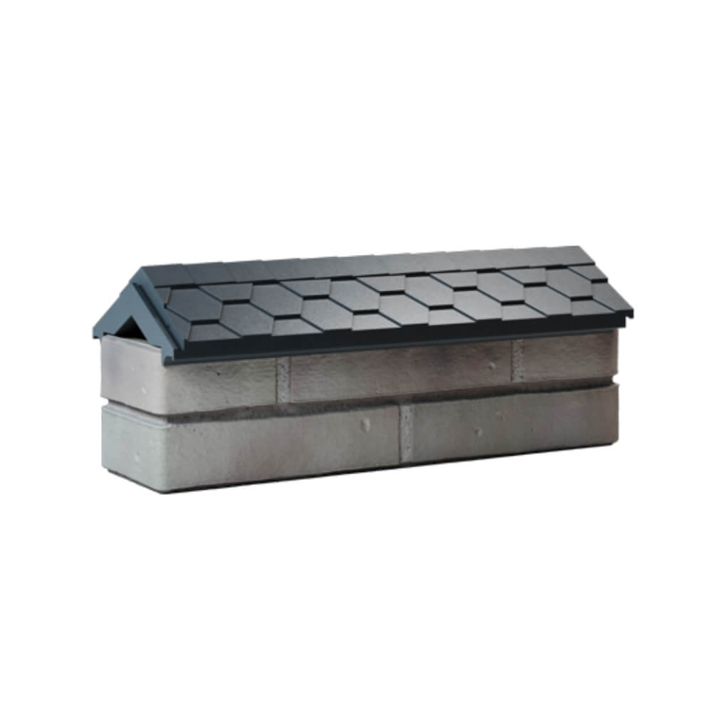 Парапет Zking Эверест Серый с посадкой на 0.5 кирпича (130мм) Кандалакша фото