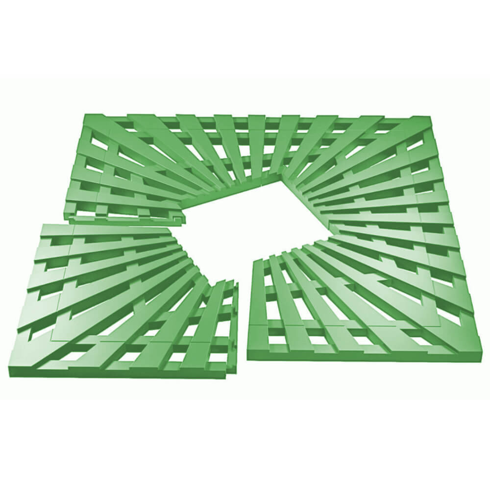 Приствольная решетка для дерева ZKING ATMOSPHERE 1.2х1.2м Зеленая в Кандалакше фото