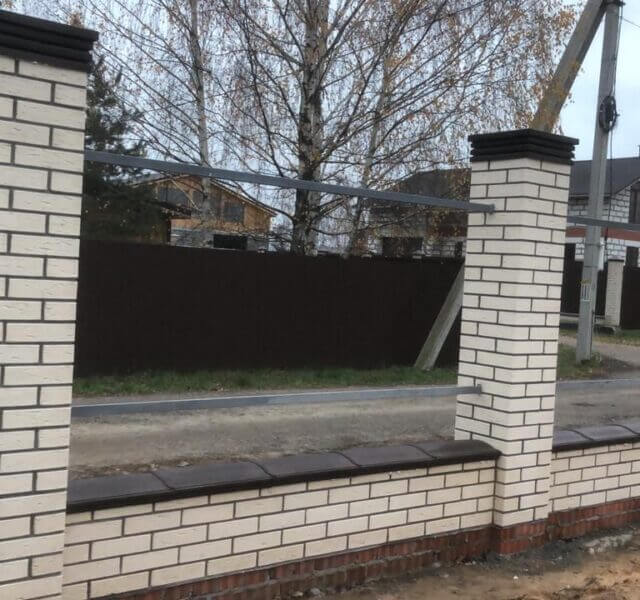 Колпак Zking Бона ХайТек Коричневый на столб 1.5х1.5 кирпича (385х385мм) в Кандалакше фото