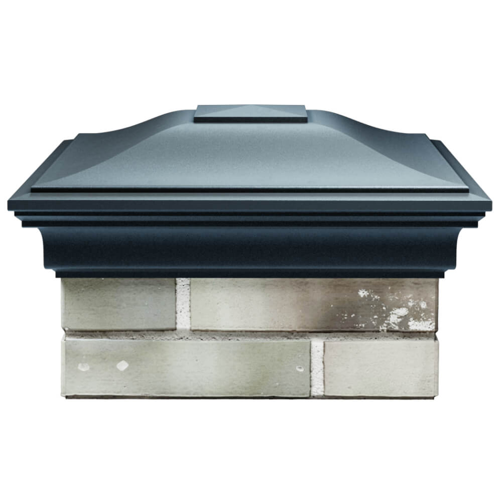 Колпак Zking Монблан Серый на столб 1.5х1.5 кирпича (385х385мм) Кандалакша фото