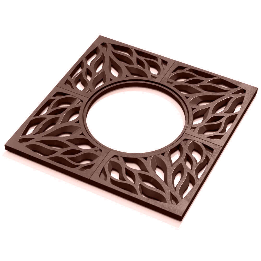 Приствольная решетка для дерева ZKING CRUST 1.2х1.2м Коричневая в Кандалакше фото