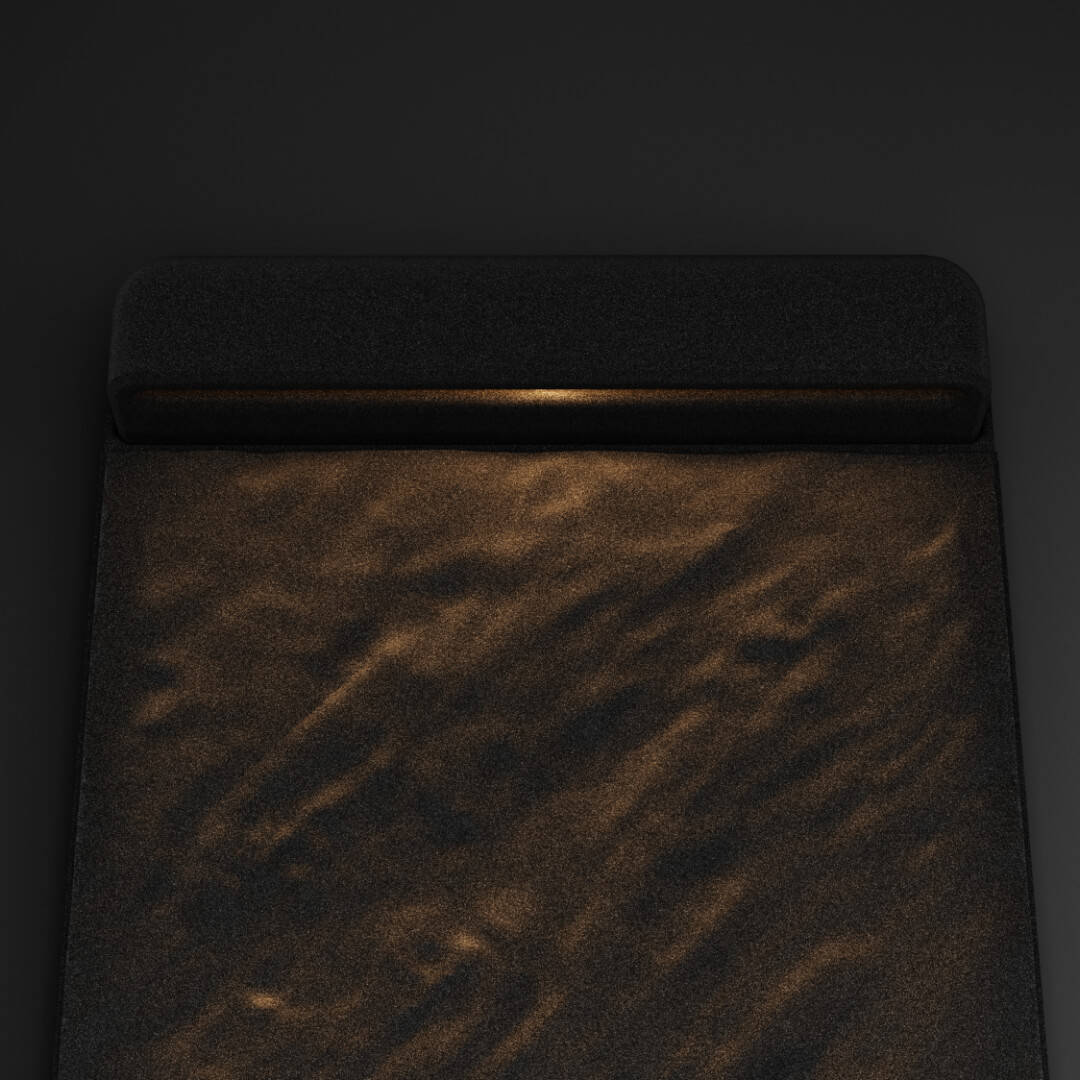 LED Светильник для шаговой плиты STONE Черный Сланец 330х75х98мм в Кандалакше фото