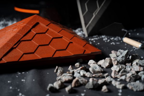 Колпак Zking Эверест Красный на столб 1.5х1.5 кирпича (390х390мм) в Кандалакше фото