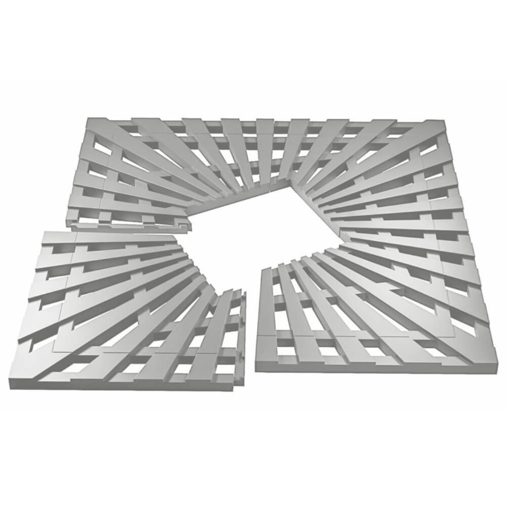 Приствольная решетка для дерева ZKING ATMOSPHERE 1.2х1.2м Бежевая в Кандалакше фото