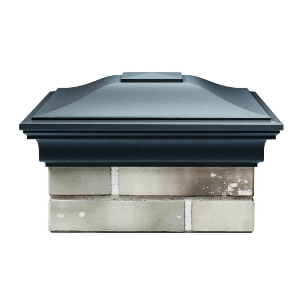 Колпак Zking Монблан Серый на столб 1.5х1.5 еврокирпича 0.7НФ (355х355мм) Кандалакша фото