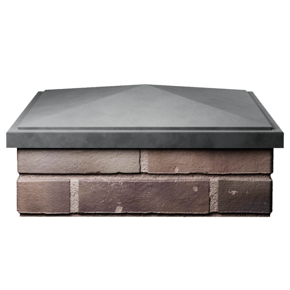 Колпак Zking БонаМоно Серый на столб 2х2 кирпича (515х515, 530х530мм) Кандалакша фото