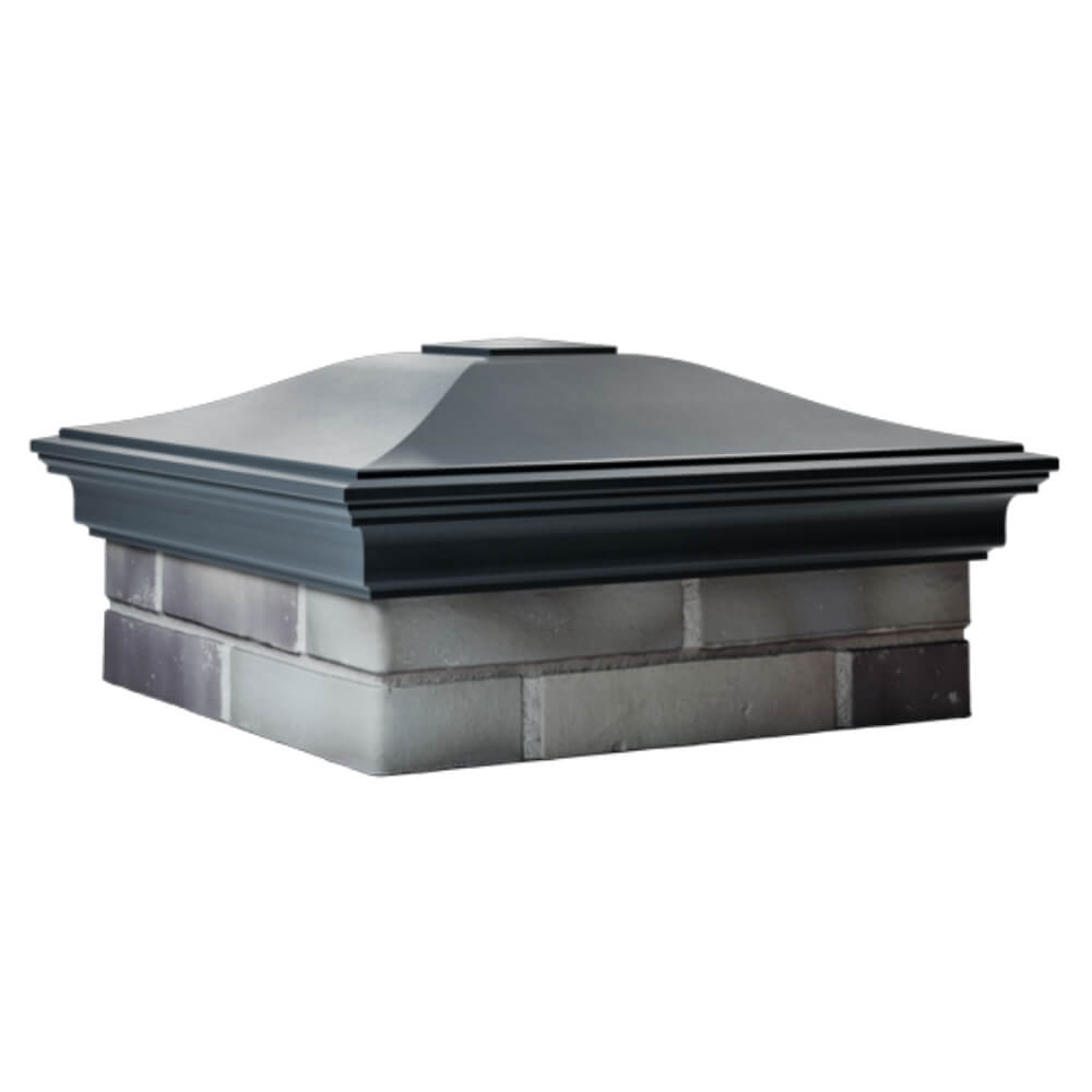 Колпак Zking Монблан Серый на столб 2х2 кирпича (515х515мм) в Кандалакше фото