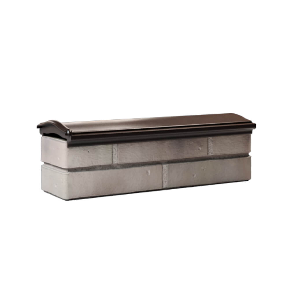 Парапет Zking Монблан Коричневый посадка на 0.5 кирпича (130мм) Кандалакша фото