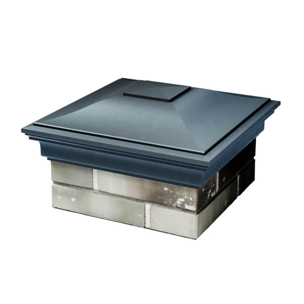 Колпак Zking Монблан Серый на столб 1.5х1.5 еврокирпича 0.7НФ (355х355мм) в Кандалакше фото