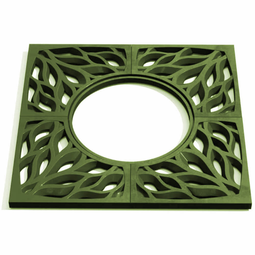 Приствольная решетка для дерева ZKING CRUST 1.2х1.2м Зеленая Кандалакша фото