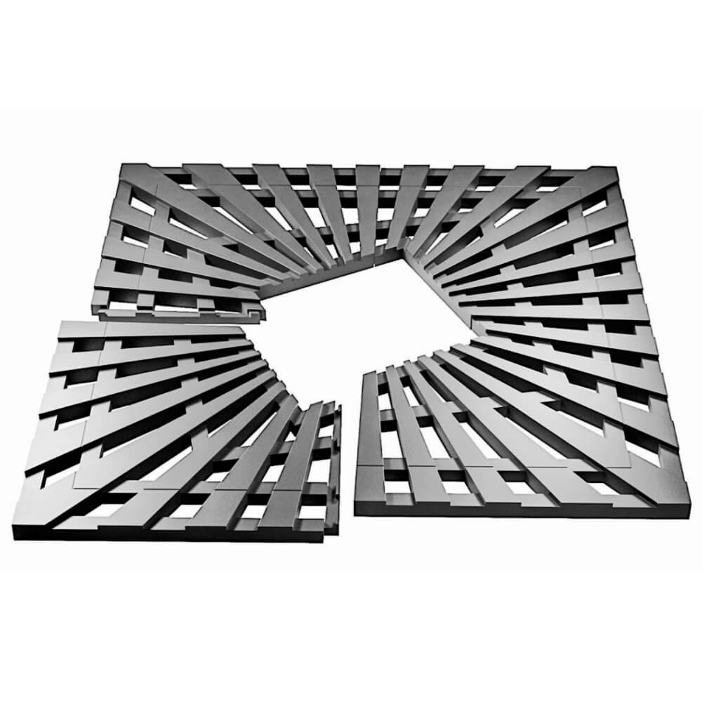 Приствольная решетка для дерева ZKING ATMOSPHERE 1.2х1.2м Серая в Кандалакше фото