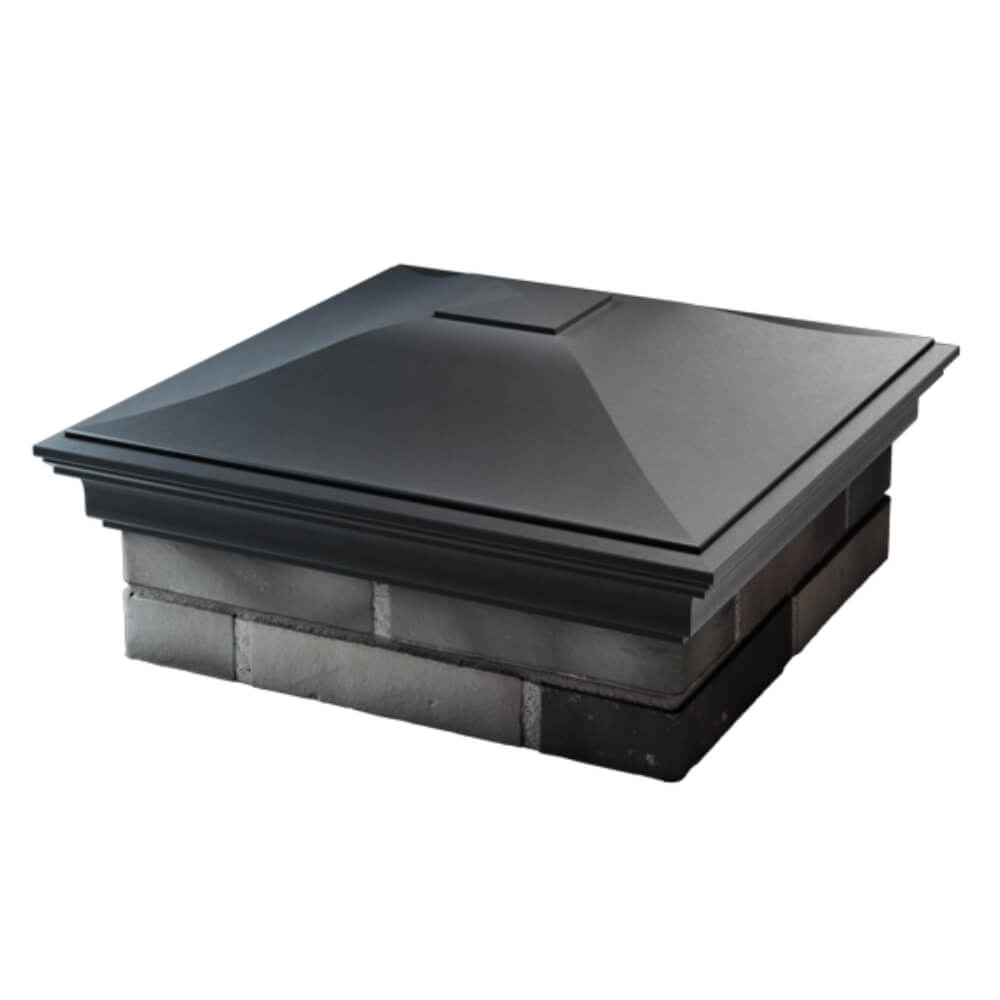 Колпак Zking Монблан Серый на столб 2х2 кирпича (515х515мм) в Кандалакше фото