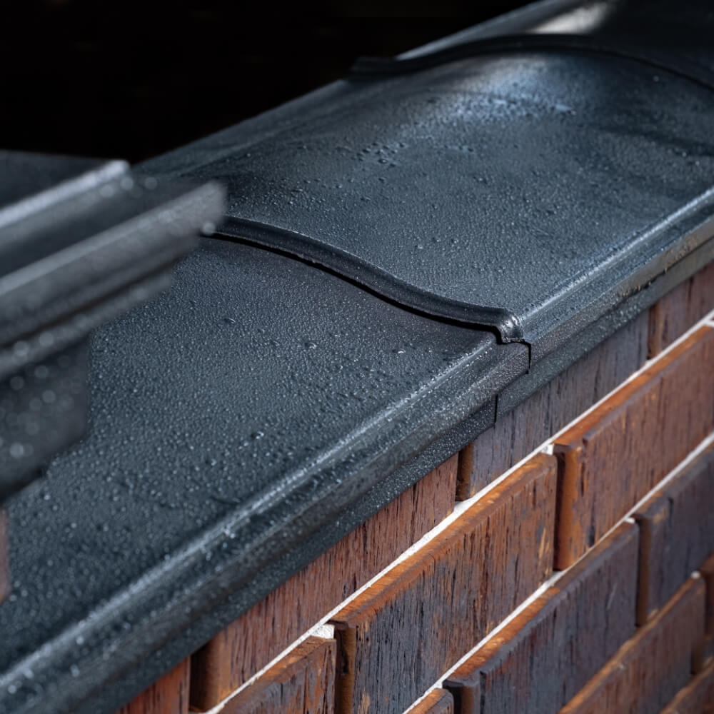 Парапет Zking Монблан Черный посадка на 0.5 кирпича (130мм) в Кандалакше фото