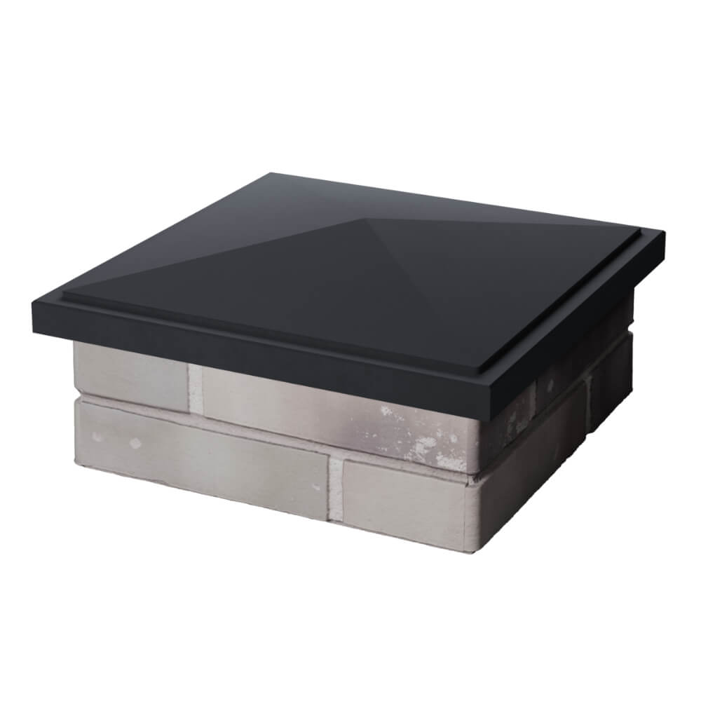 Колпак Zking БонаМоно Серый на столб 1.5х1.5 кирпича (385х385, 400х400мм) в Кандалакше фото