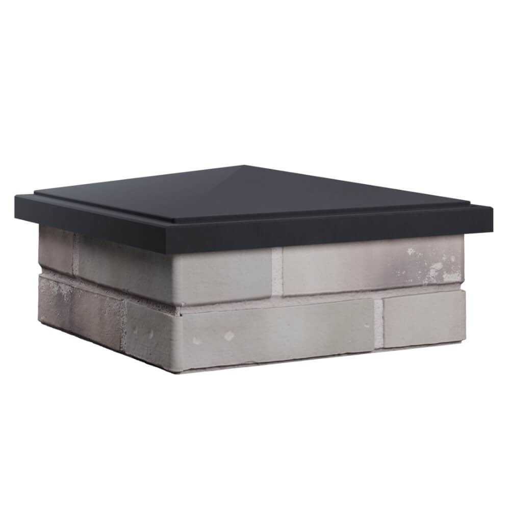 Колпак Zking БонаМоно Серый на столб 1.5х1.5 кирпича (385х385, 400х400мм) в Кандалакше фото