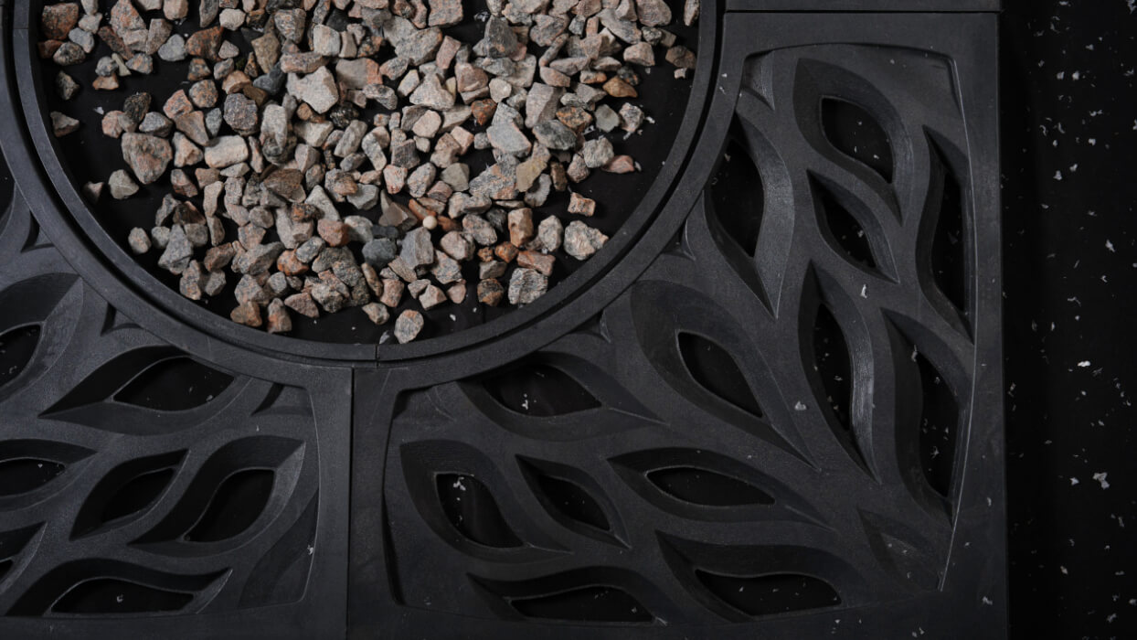 Приствольная решетка для дерева ZKING CRUST 1.2х1.2м Черная в Кандалакше фото